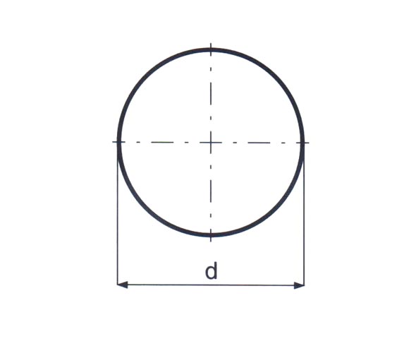 Tyč kruhová ťahaná za studena, EN 10278, odchýlka h9, priemer 3